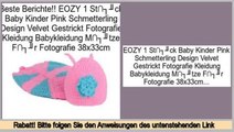 Angebote Online EOZY 1 St�ck Baby Kinder Pink Schmetterling Design Velvet Gestrickt Fotografie Kleidung Babykleidung M�tze F�r Fotografie 38x33cm