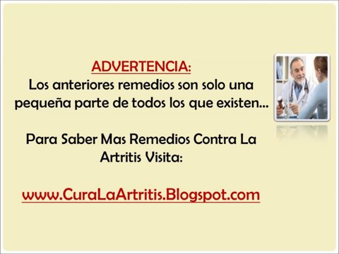 Remedios Naturales Contra La Artritis - curacion natural artritis