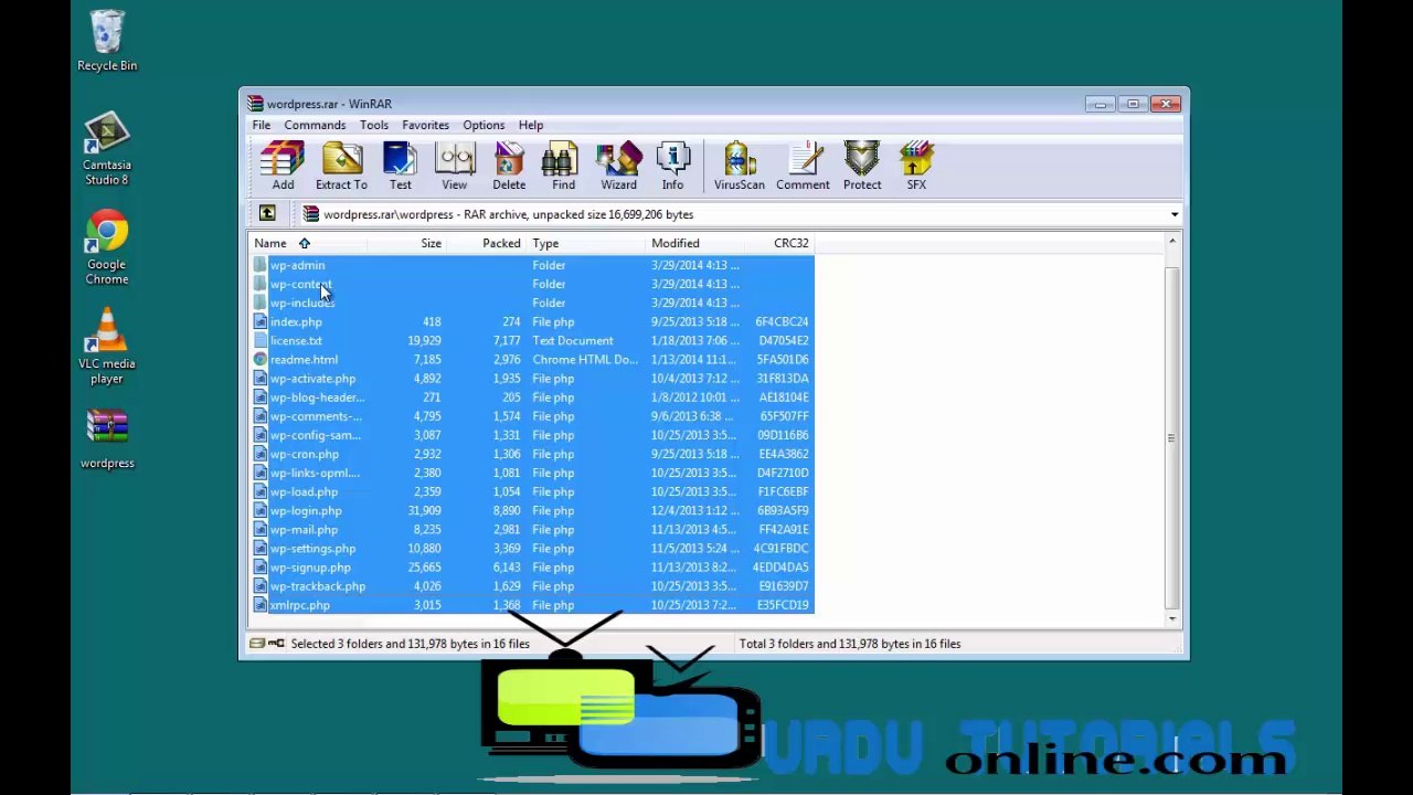 Free Basic Course of WordPress Tutorial in urdu chapter one Installation