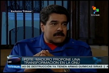 La humanidad entera debe manifestarse a favor de Palestina: Maduro