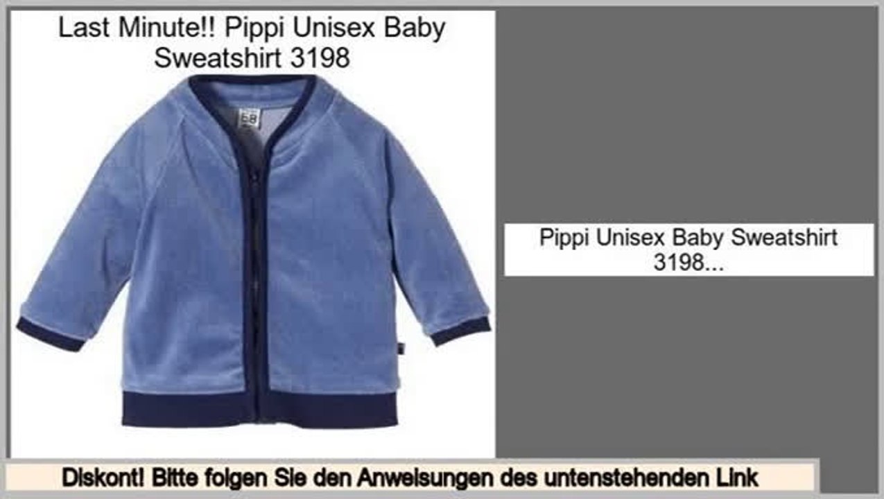 Comparison Shopping Pippi Unisex Baby Sweatshirt 3198