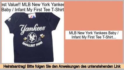 Deal Of The Day MLB New York Yankees Baby / Infant My First Tee T-Shirt