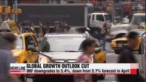 IMF downgrades global growth forecast to 3.4 percent