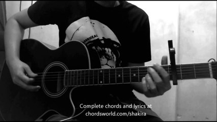 Empire Chords by Shakira - How To Play - chordsworld.com