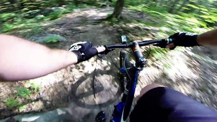 MOUNTAIN BIKING LOWELL DRACUT TYNGSBORO STATE FOREST  GO PRO CHESTY