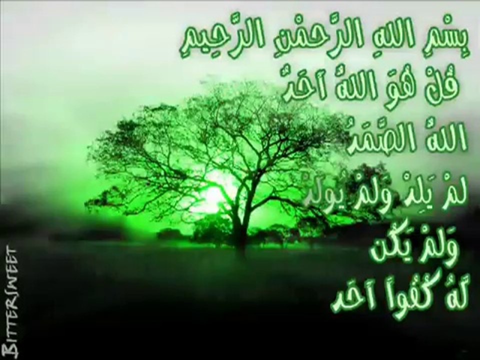 EXCLUSIF سورة الاخلاص تلاوة  سعد الغامدي و توفيق الصائغ