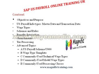 sap hr us payroll online training in mumbai