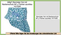 Beste Bewertungen Sterntaler Hut mit Nackenschutz M�dchen azurblau 1411426