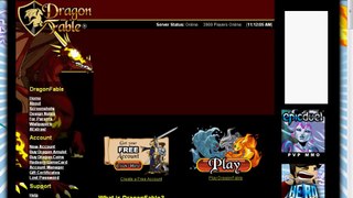PlayerUp.com - Buy Sell Accounts - Selling DragonFable account(1)