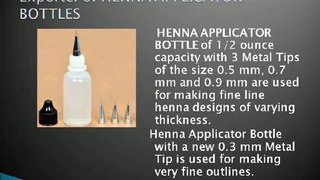 S2 International Henna Applicator Bottles Suppliers