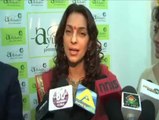 Juhi Chawla at an Ayurvedic clinic launch