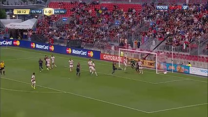 Ολυμπιακός - Μίλαν 3-0 (φιλικό προετοιμασίας στις ΗΠΑ)