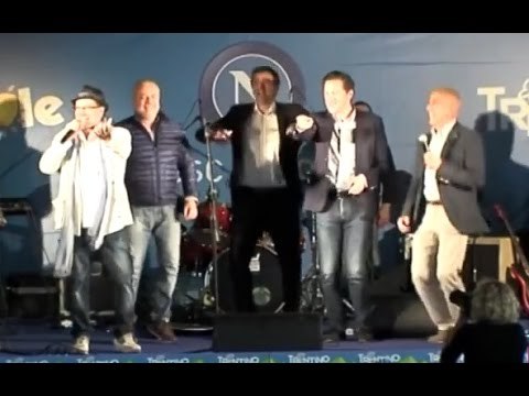 Dimaro (TN) - Il Napoli in festa con Guido Lembo (24.07.14)