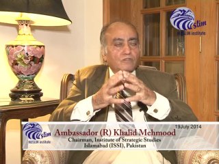 Special Remarks on Gaza:by Ambassador (R) Khalid Mehmood, Chairman ISSI (19-07-14)
