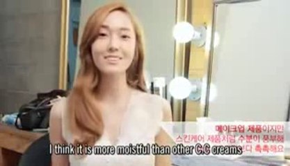 JESSICA SNSD Make Up Backstage
