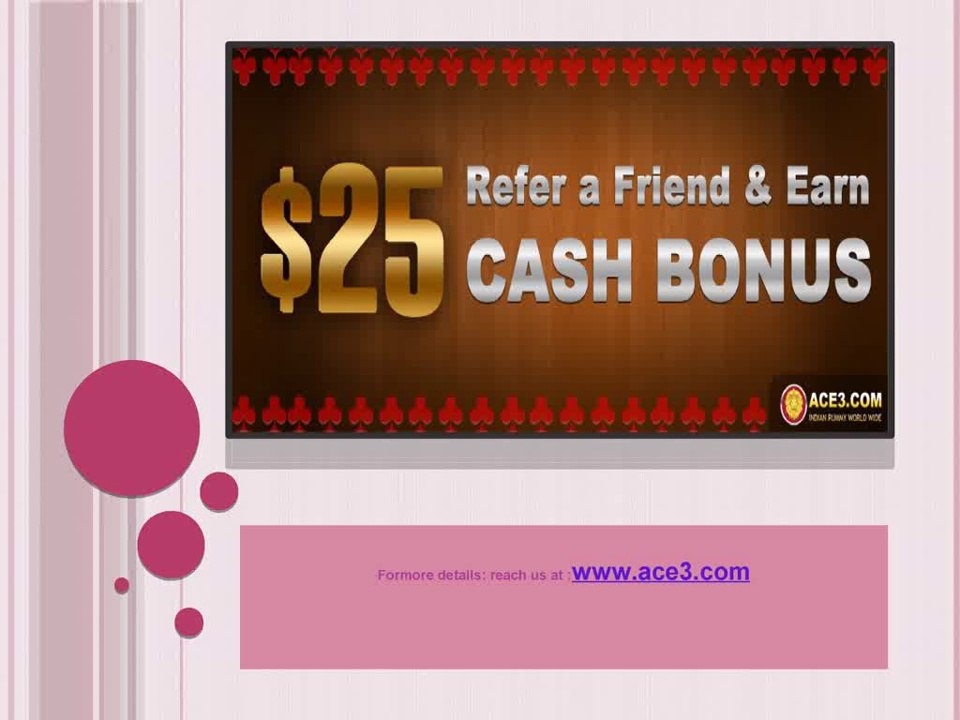 ACE3 ANNOUNCES 100 PERCENTAGE CASH BONUS ON FIRST DEPOSIT FOLLOWED BY 20 PERCENTAGE CASH BONUS ON EVERY OTHER DEPOSITS MADE BY THE PLAYER