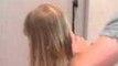 Dad Uses Vacuum Cleaner to Make Daughter's Ponytail