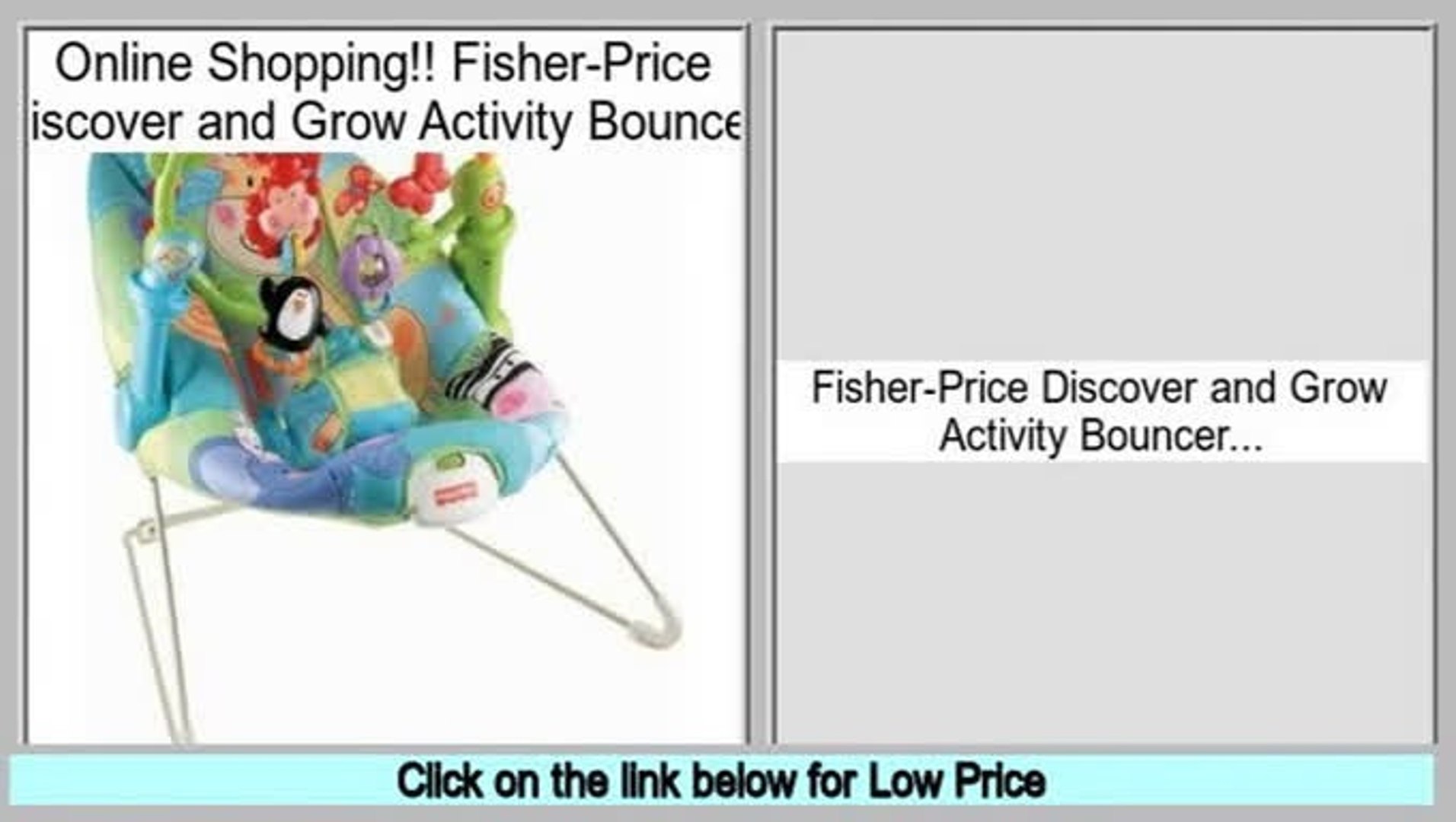 fisher price discover and grow bouncer