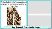 Package Deals (#39) Leopard print baby boy or girl leg warmers by My Little Legs