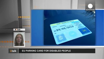 Engelli vatandaşlar için AB park etme kanunu