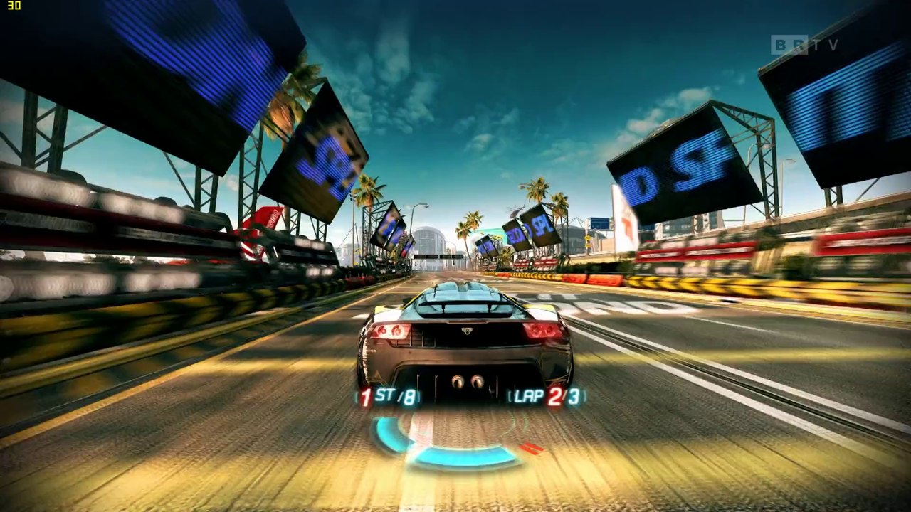 Split Second gameplay