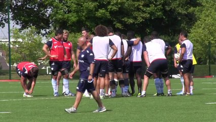 L'entrainement de la semaine