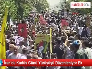 İran'da Kudüs Günü Yürüyüşü Düzenleniyor Ek