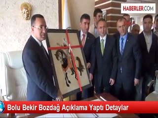 Bolu Bekir Bozdağ Açıklama Yaptı Detaylar