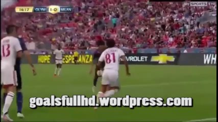 All Goals & Highlights Olympiakos Vs AC Milan 3-0 (25-07-2014)
