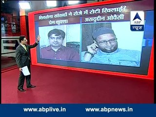 ABP LIVE- Heated debate between Asaduddin Owaisi & Prem Shukla (Shiv Sena)