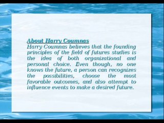 Harry Coumnas IS A Brilliant Fantast