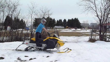 mxz 600 apres reparation