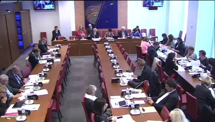 Intervention en Commission des Affaires sociales lors de l'Audition de François Rebsamen sur la Conférence Sociale 2014