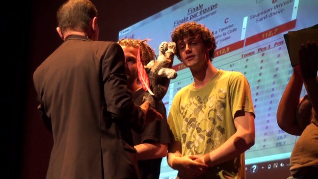 GSN 2014 - Finale par Equipe - Remise des Trophés