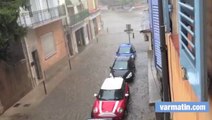 Violent orage sur Brignoles et le Centre Var