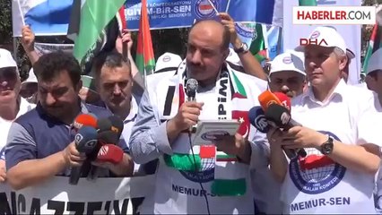 Amerika Büyükelçiliği Önünde Tabutlu Protesto