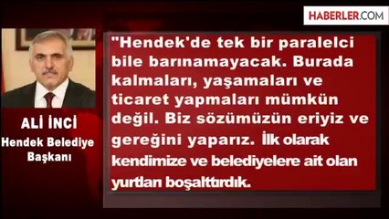 "Hendek'te Paralelci Olmayacak" Diyen Belediye Başkanına Suç Duyurusu