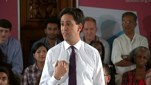 Ed Miliband: “more to politics than a photo op”