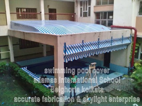 Accurate Fabrication_ Skylight Enterprise Susanta Saha Kolkata Barrackpore Aluminium Fabrication Glass Solution ACP S S Railing Sliding Structural Patch Fittings Awnings Swimming pool Cover Appa Rao