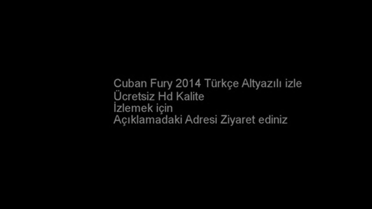 Cuban Fury 2014 Türkçe Altyazılı izle