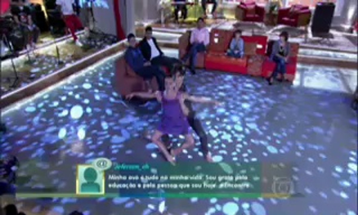 TV Globo 2014-07-25 Bale no Encontro com Fatima