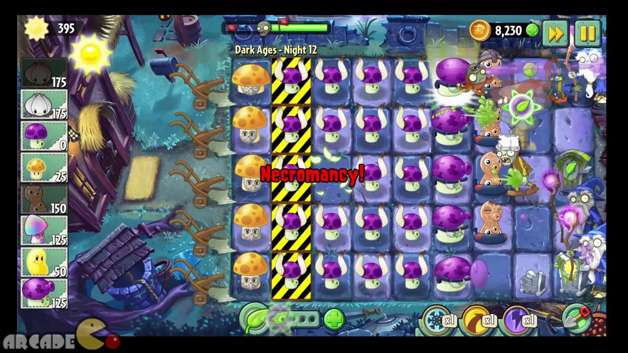 Plants Vs Zombies 2 Dark Ages  Part 2 SNEAK PEA...