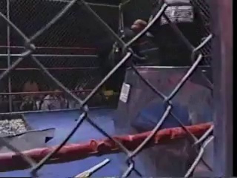 XPW Axl Rotten vs. Supreme Steel Cage, Beds Of Thumtacks