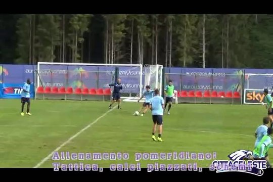 ALLENAMENTO POMERIGGIO - 25 LUGLIO - SS LAZIO AURONZO