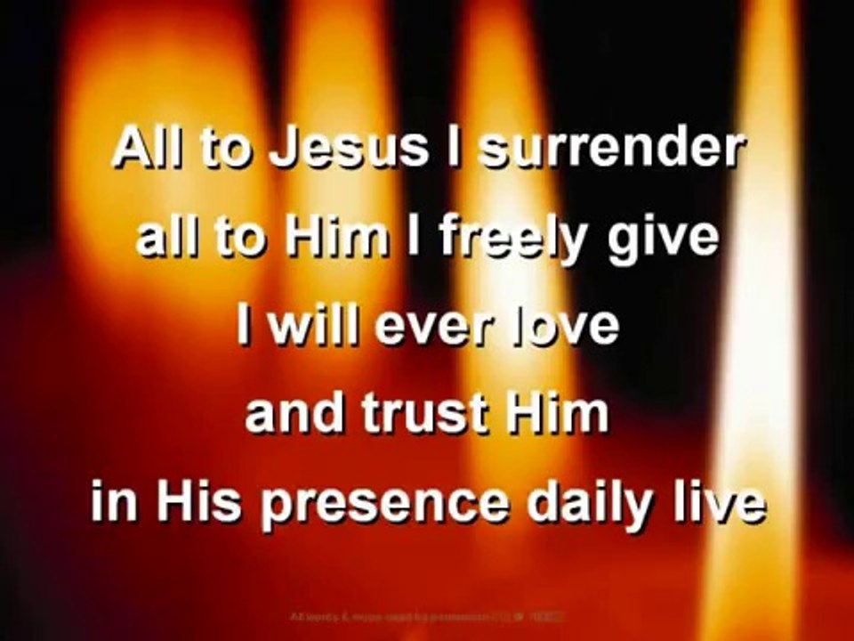 Here I Am to Worship (with Lyrics)