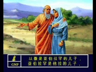Luke 3 Chinese Picture Bible
