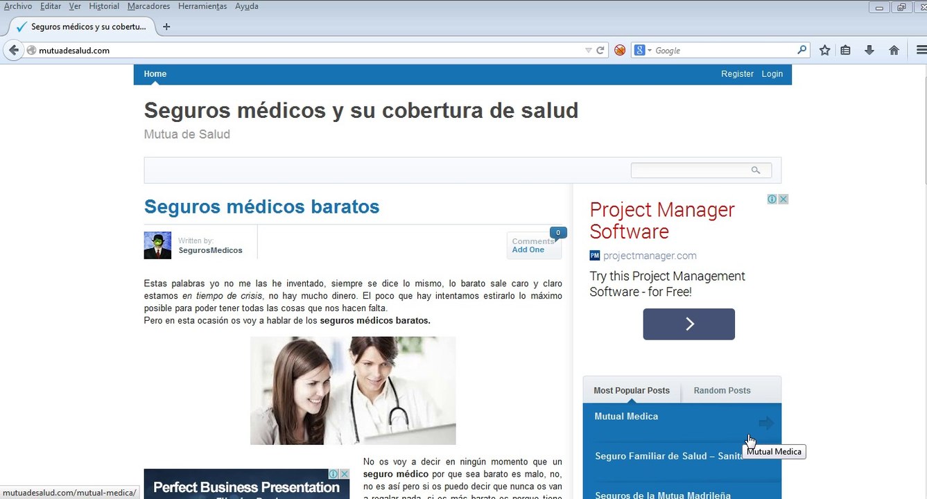 Seguros medicos y sus problema