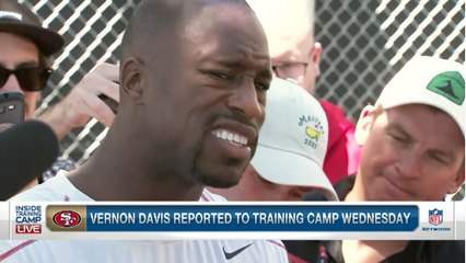 Vernon Davis: I'm hurting when not with my team