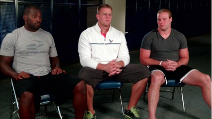 Sitting down with the Texans' defensive stars