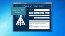 How to Create WiFi Hotspot with Free WiFi Hotspot Creator Software